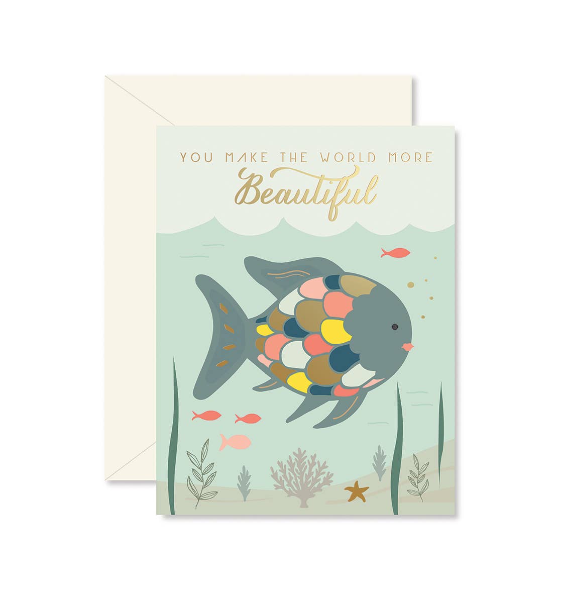 Rainbow Fish Card