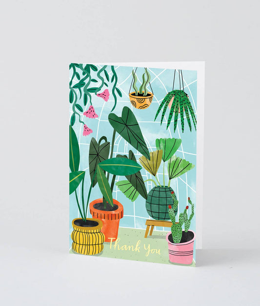 Thank You Plants Greeting Card