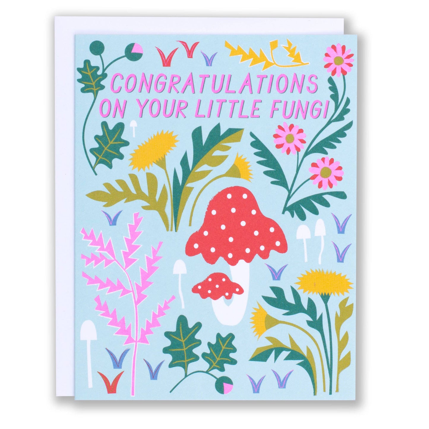 Congratulations Little Baby Fungi Card