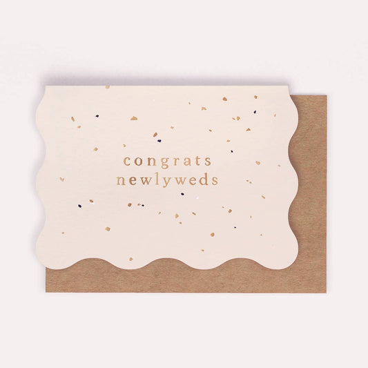 Newlyweds Confetti Card
