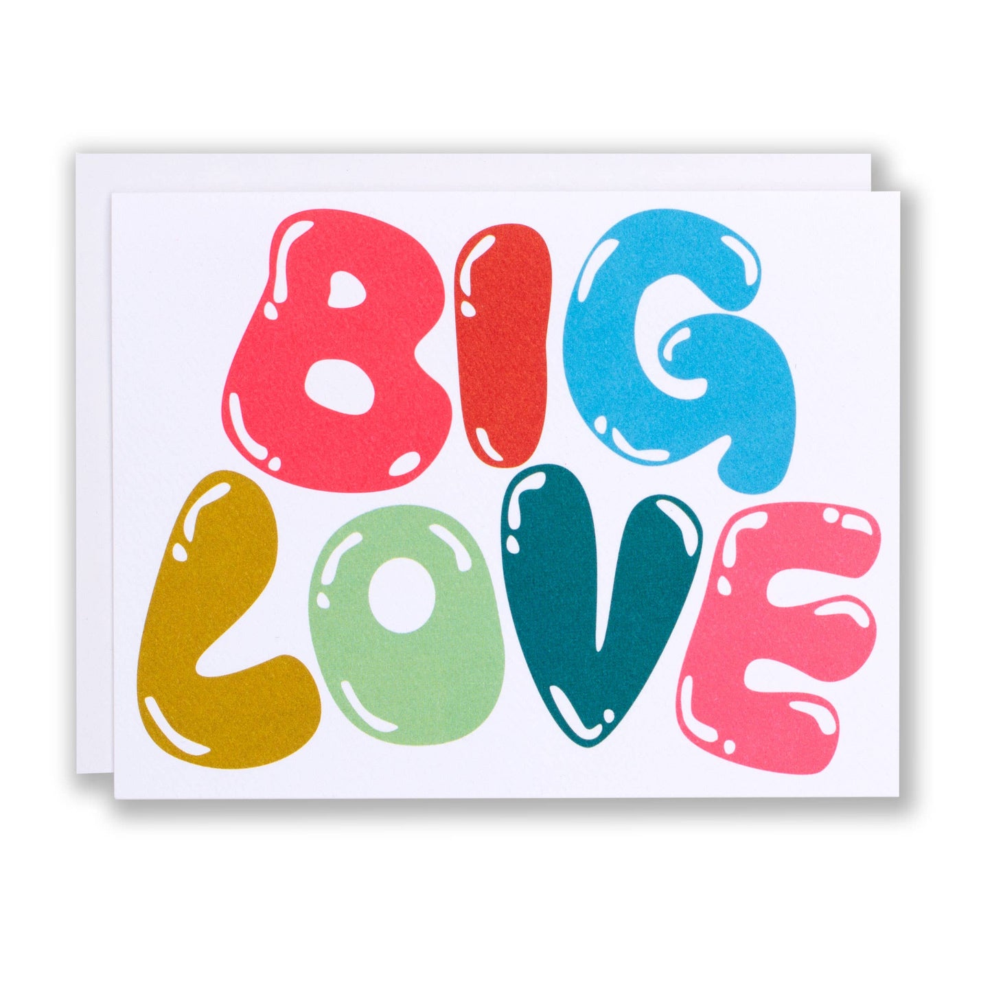 Big Bubble Love Card
