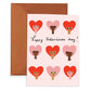 Heart Babes Valentine's Day Card