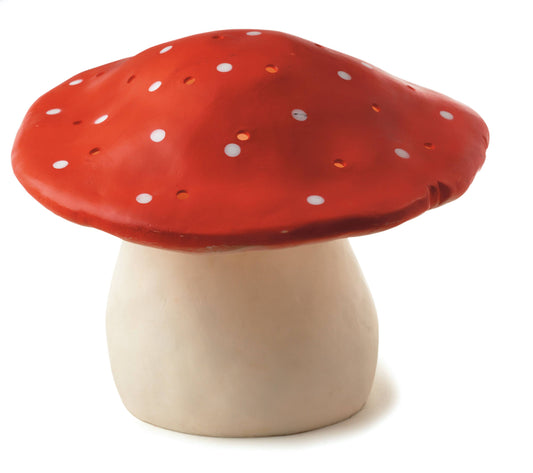 Large Mushroom Red Lamp