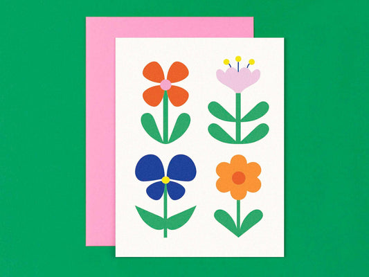 Fleurs No. 2 Blank Card