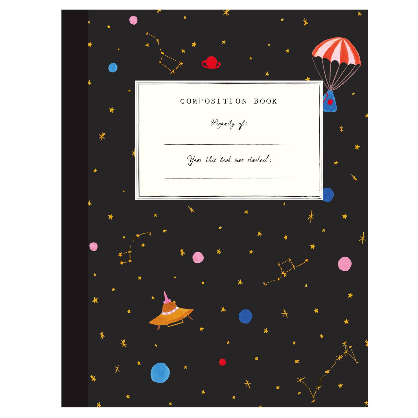 Outer Space Composition Book