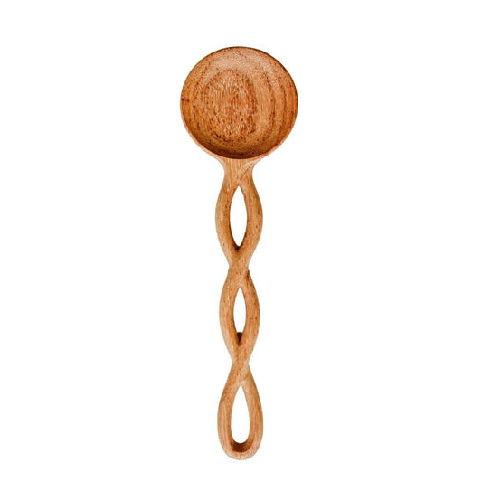 Twisted Handle Wooden Spoon