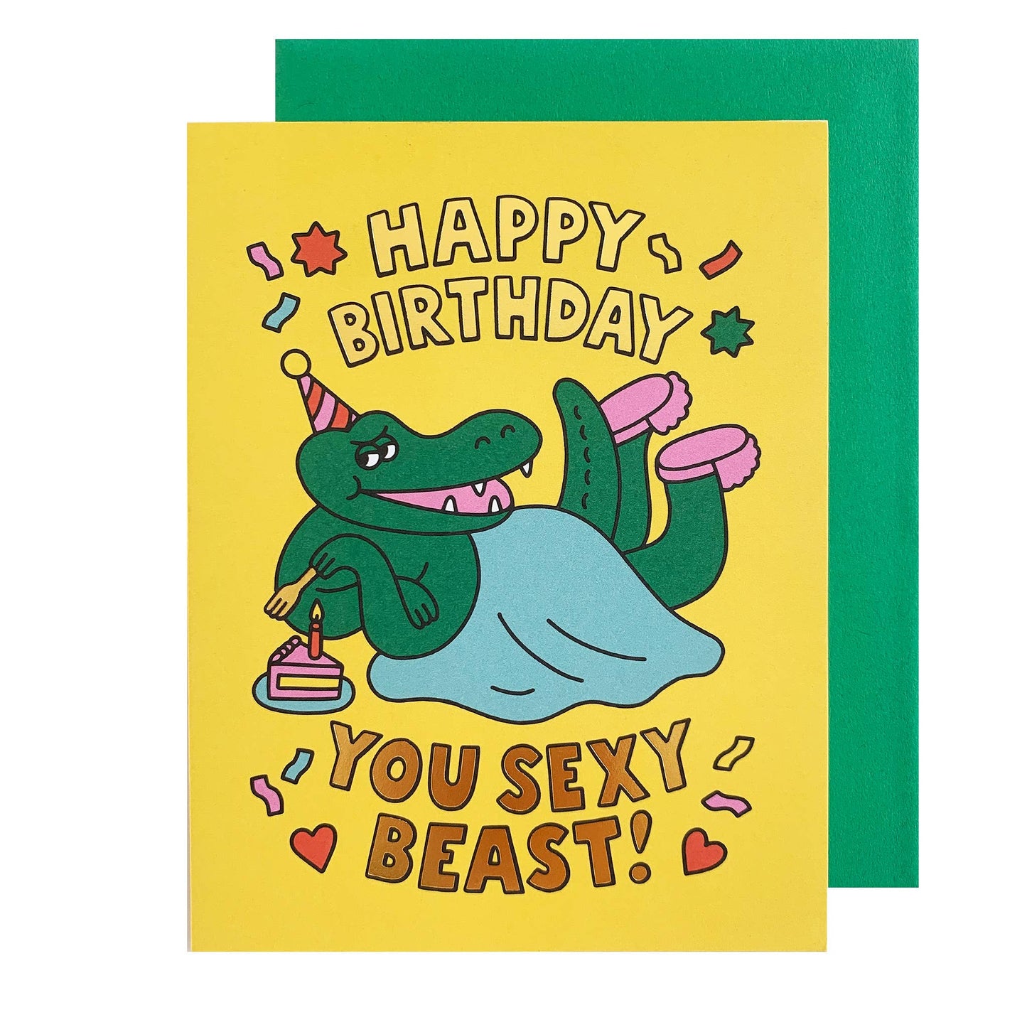 Sexy Beast Birthday Card