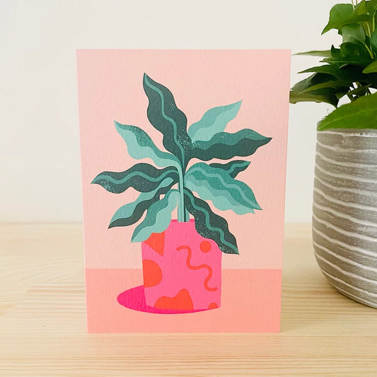 Abstract Plant Card