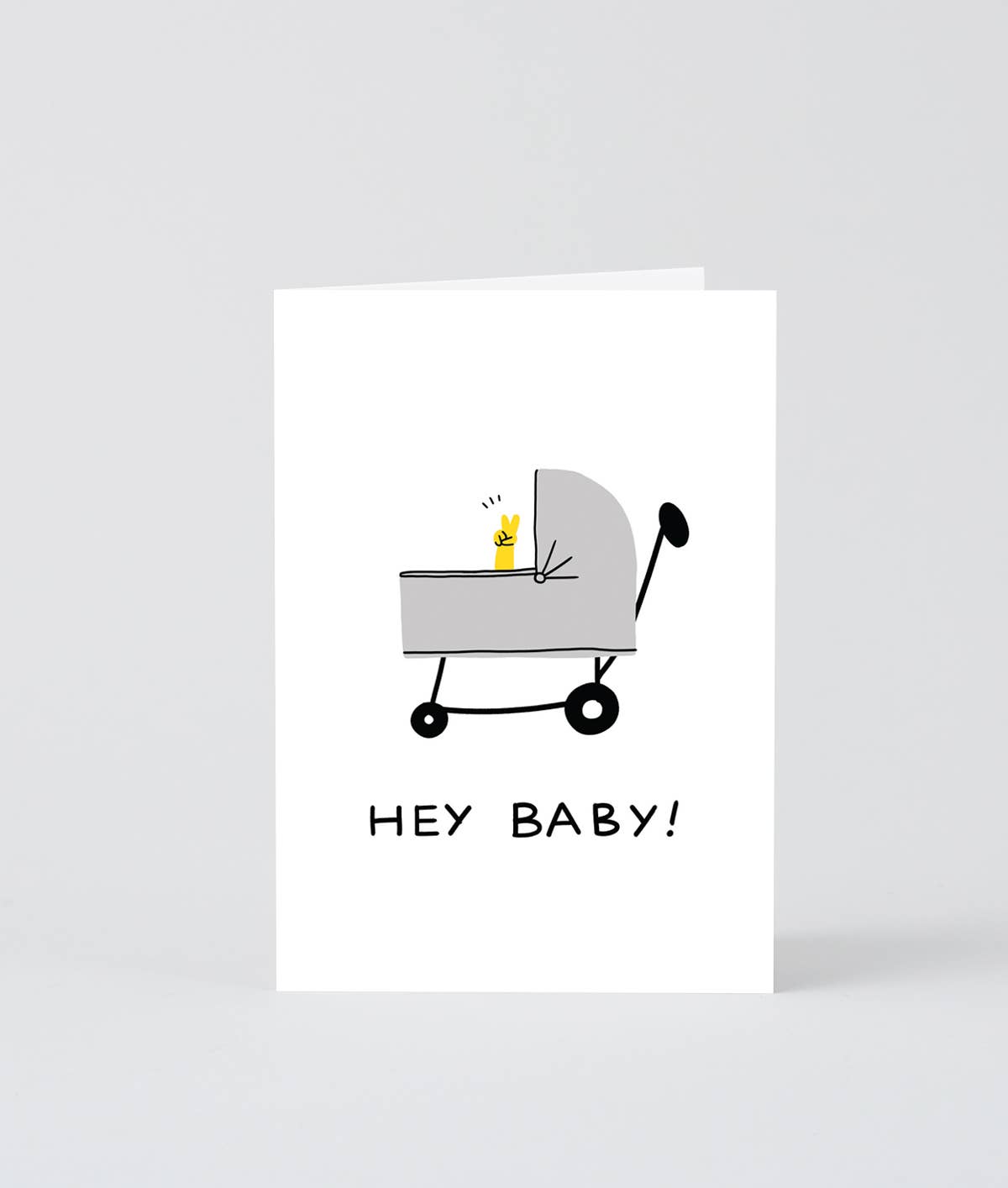 ‘Hey Baby’ Greetings Card