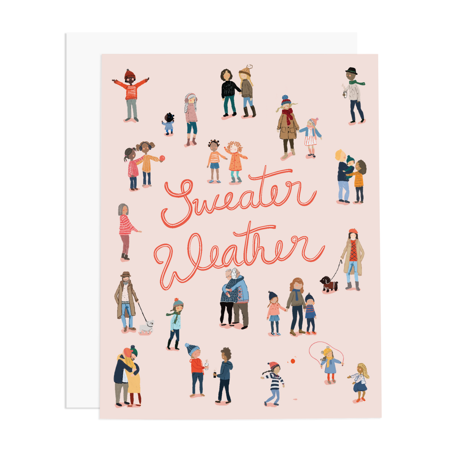 Sweater Weather Greeting Card