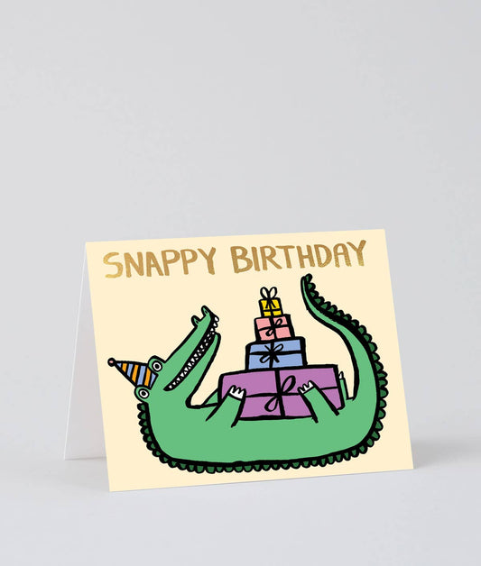 Snappy Birthday Greeting Card