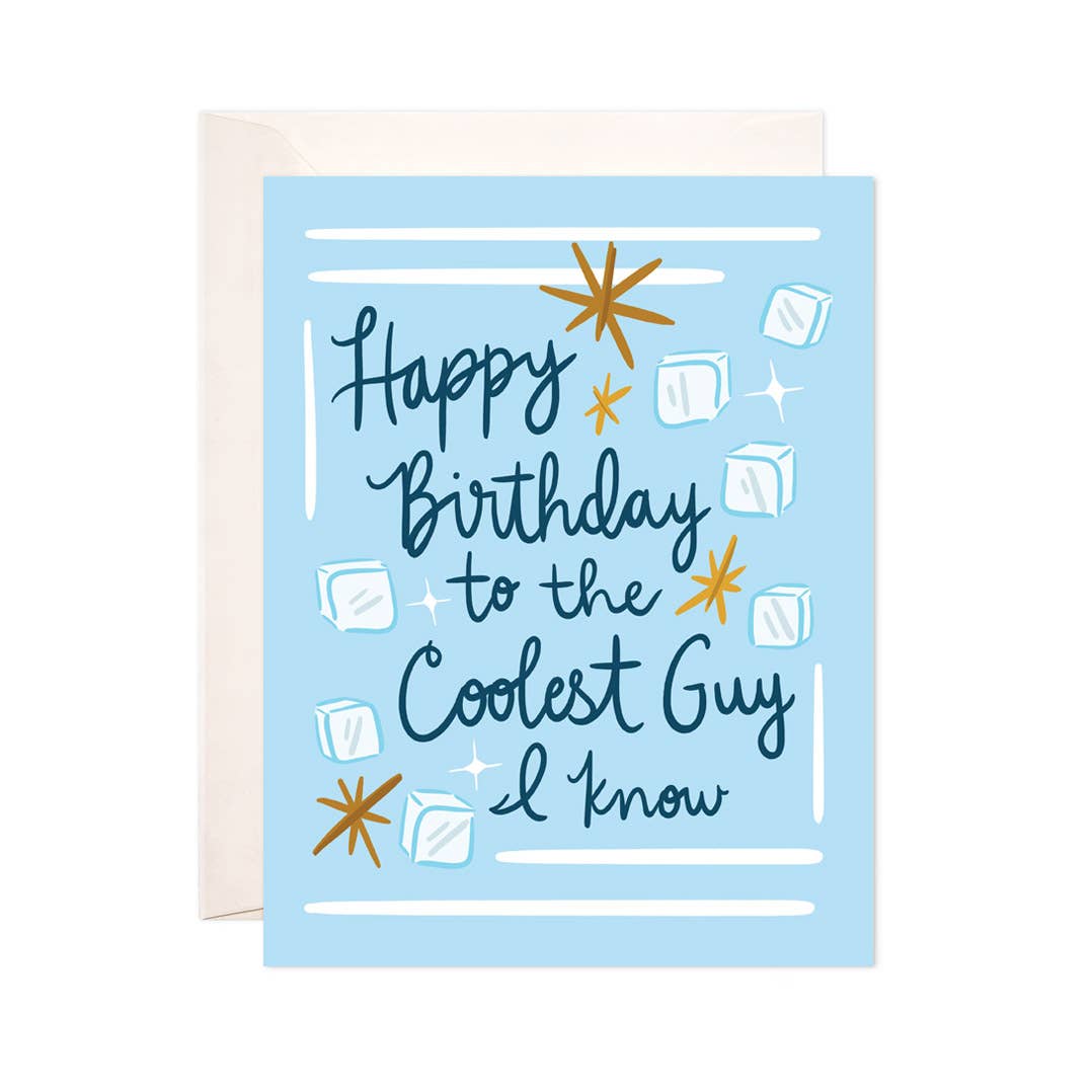 Coolest Guy Greeting Card