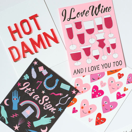 Love Wine (and you too) Card