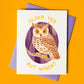 Older Owl Card
