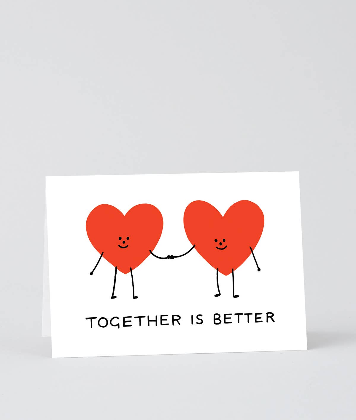 Together Is Better Greeting Card