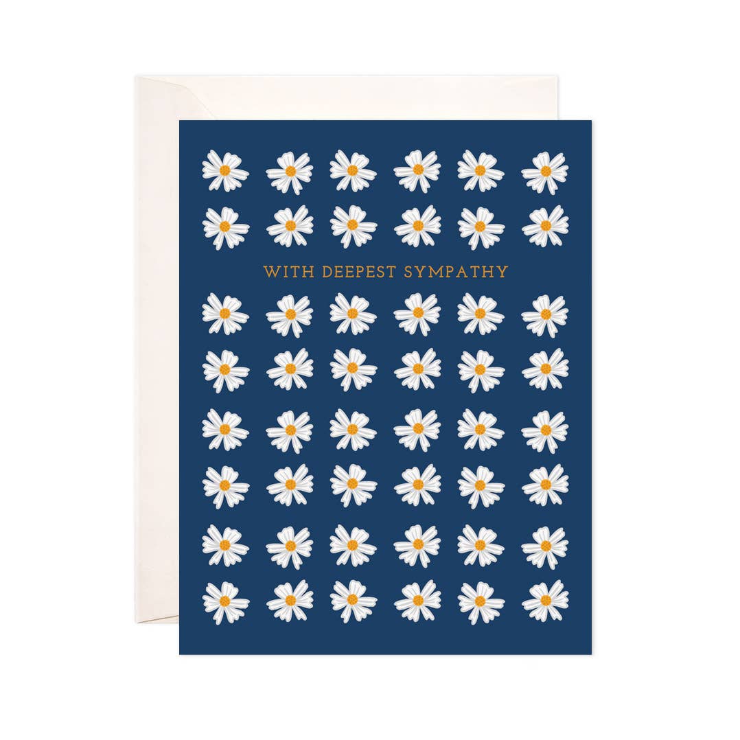 Sympathy Daisies Greeting Card