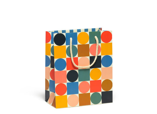 Circles and Squares gift bag