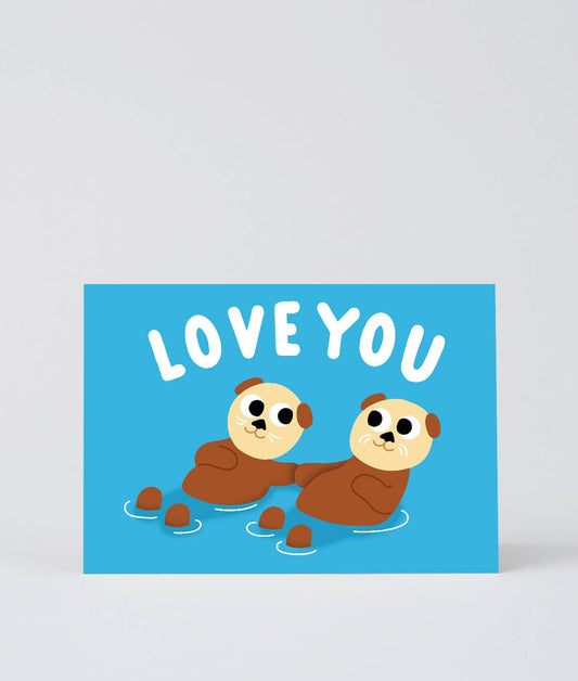 Love You Otters Card