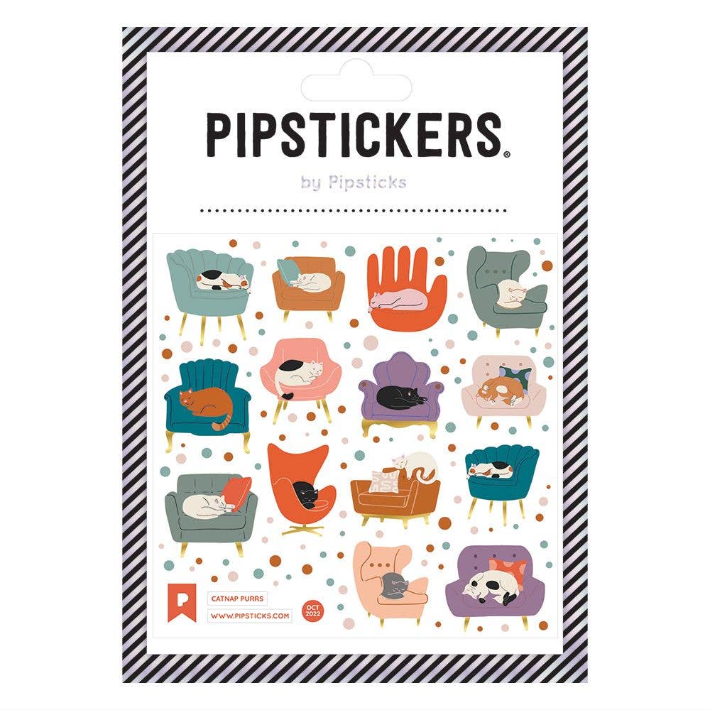 Catnap Purrs Stickers