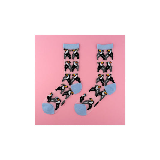 Toucan Sheer Socks